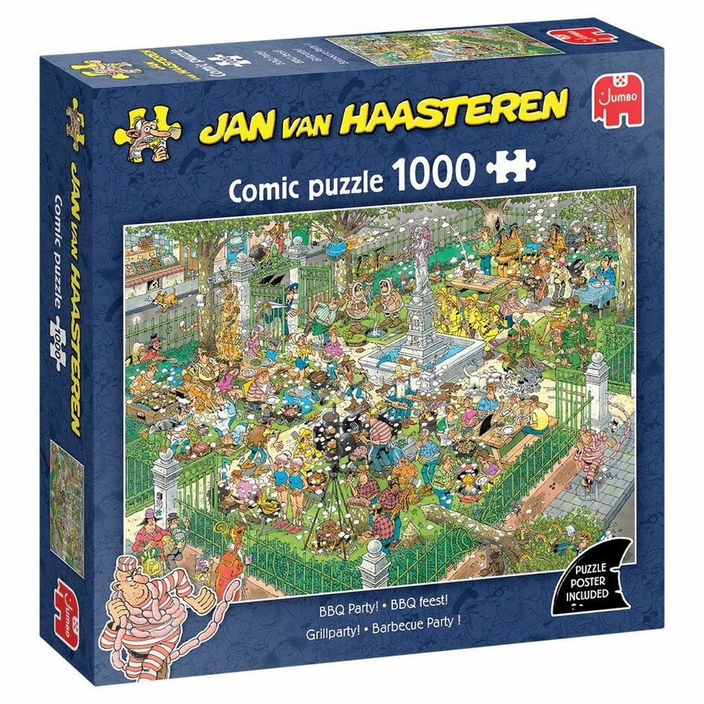 Jumbo Jan van Haasteren - Bbq Party! 1000 Piece - Jigsaw Puzzle