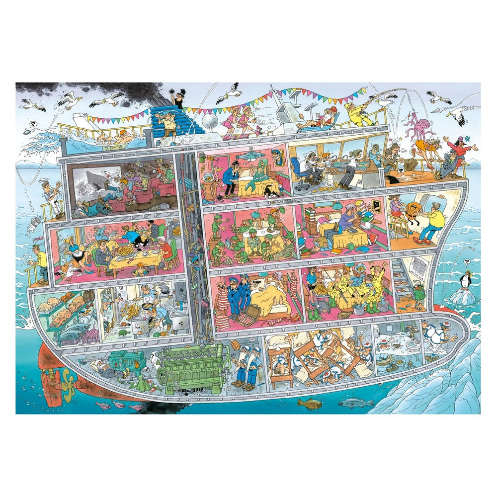Puzzle - Jumbo Jan van Haasteren - Cruise Ship 1000Pc