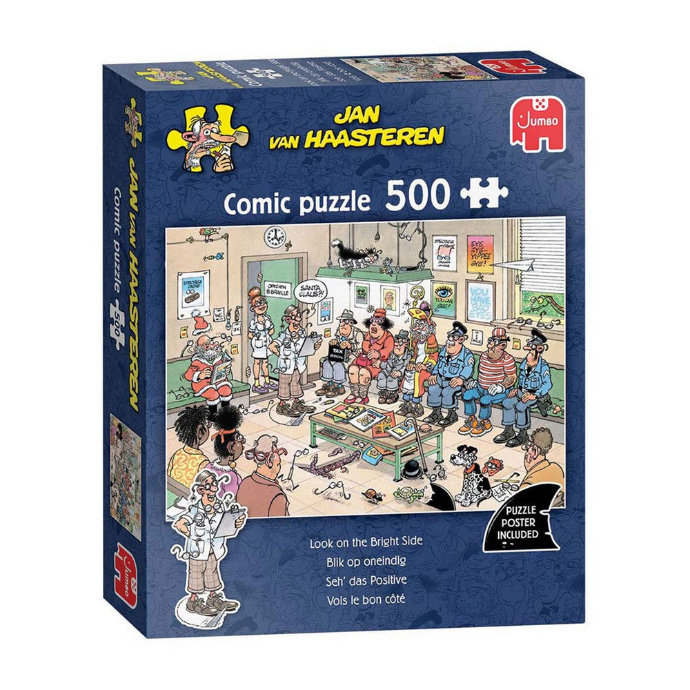 Jumbo Jan van Haasteren - Look On Bright Side 500 Piece - Jigsaw Puzzle