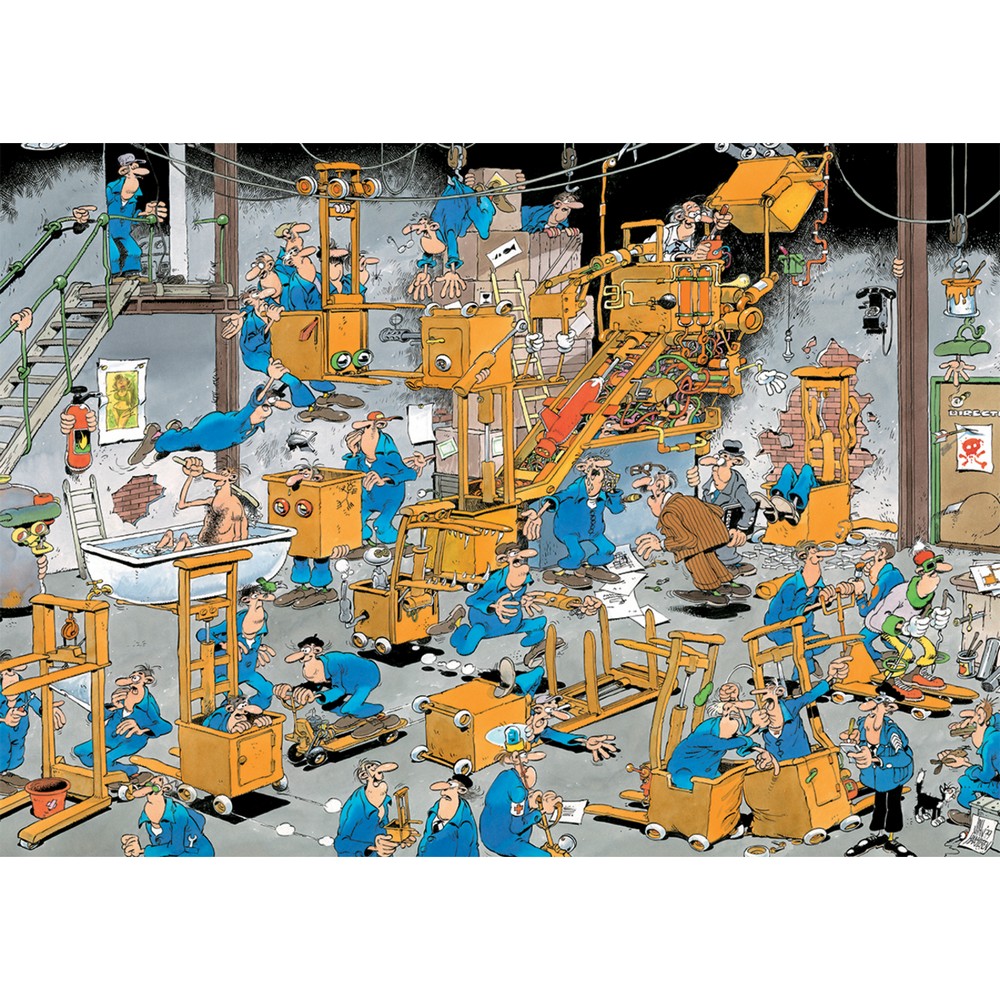 Jumbo Jan van Haasteren - Oldtimers Go Forth! 1000 Piece - Jigsaw Puzzle