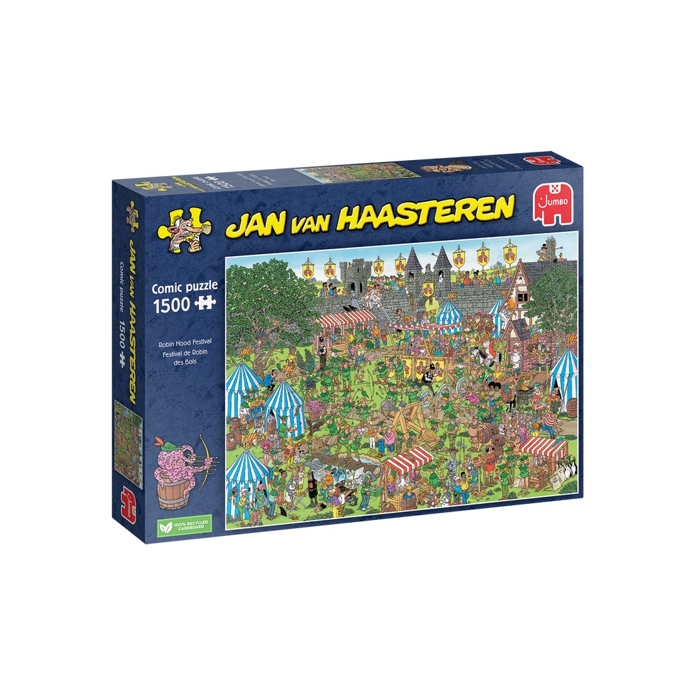 Jumbo Jan van Haasteren - Robin Hood Festival 1500 Piece - Jigsaw Puzzle