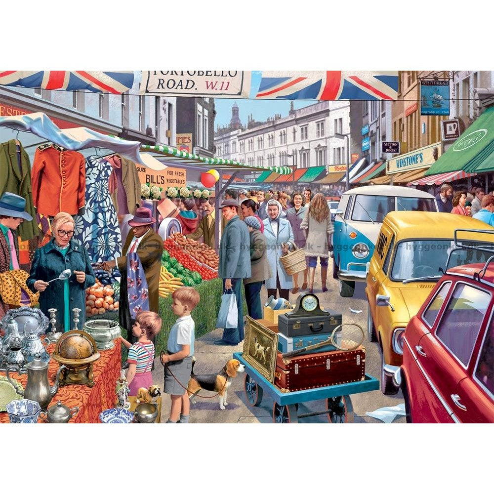Puzzle - Jumbo - Portobello Road Market 1000Pc