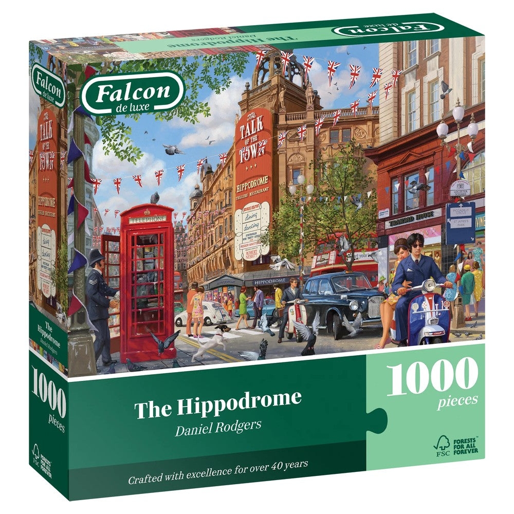 Jumbo - The Hippodrome 1000 Piece - Jigsaw Puzzle