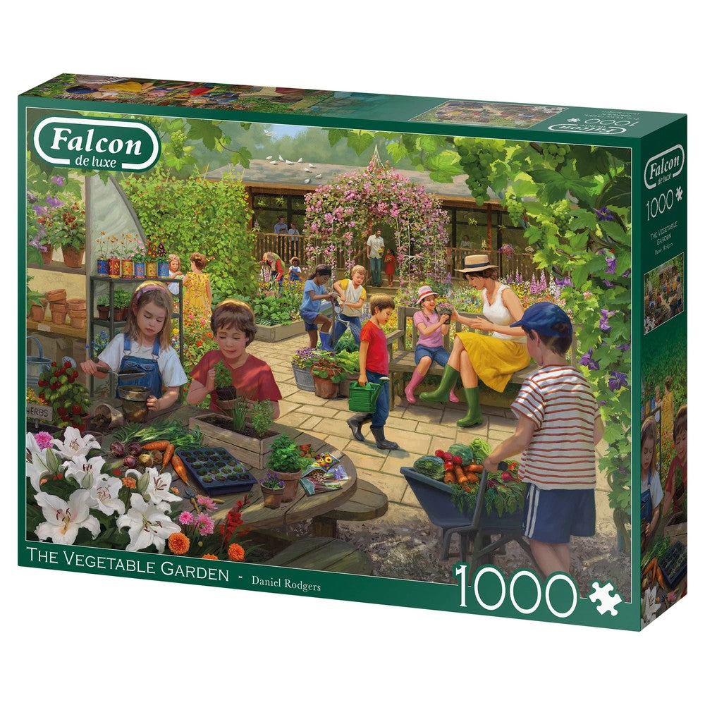 Puzzle - Jumbo - The Vegetable Garden 1000Pc