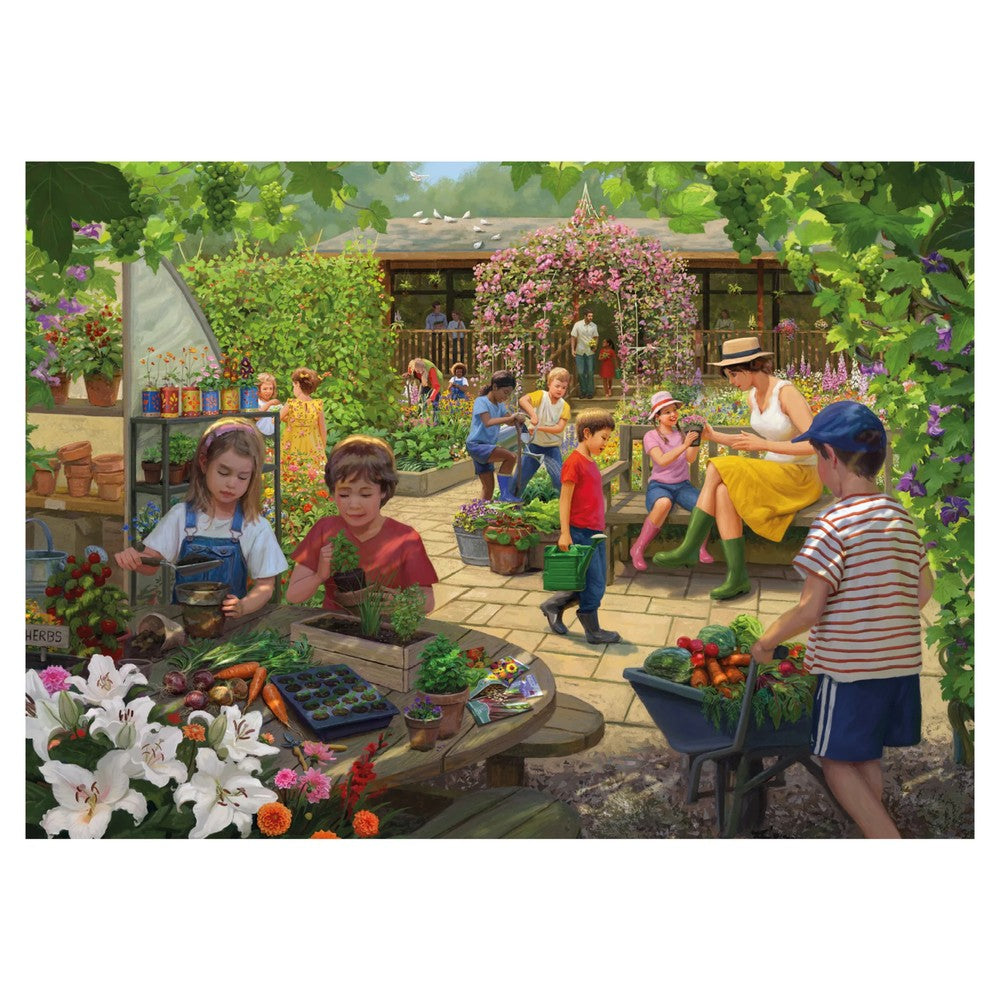 Puzzle - Jumbo - The Vegetable Garden 1000Pc