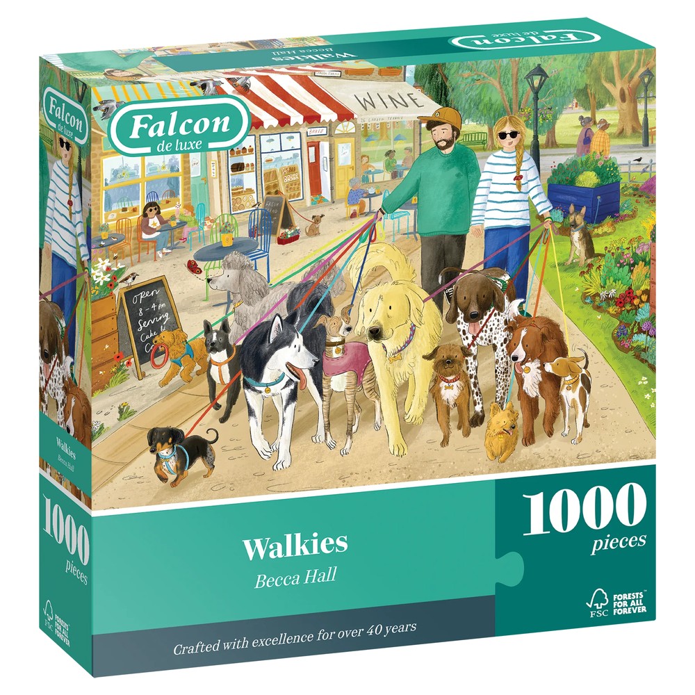 Jumbo - Walkies 1000 Piece - Jigsaw Puzzle