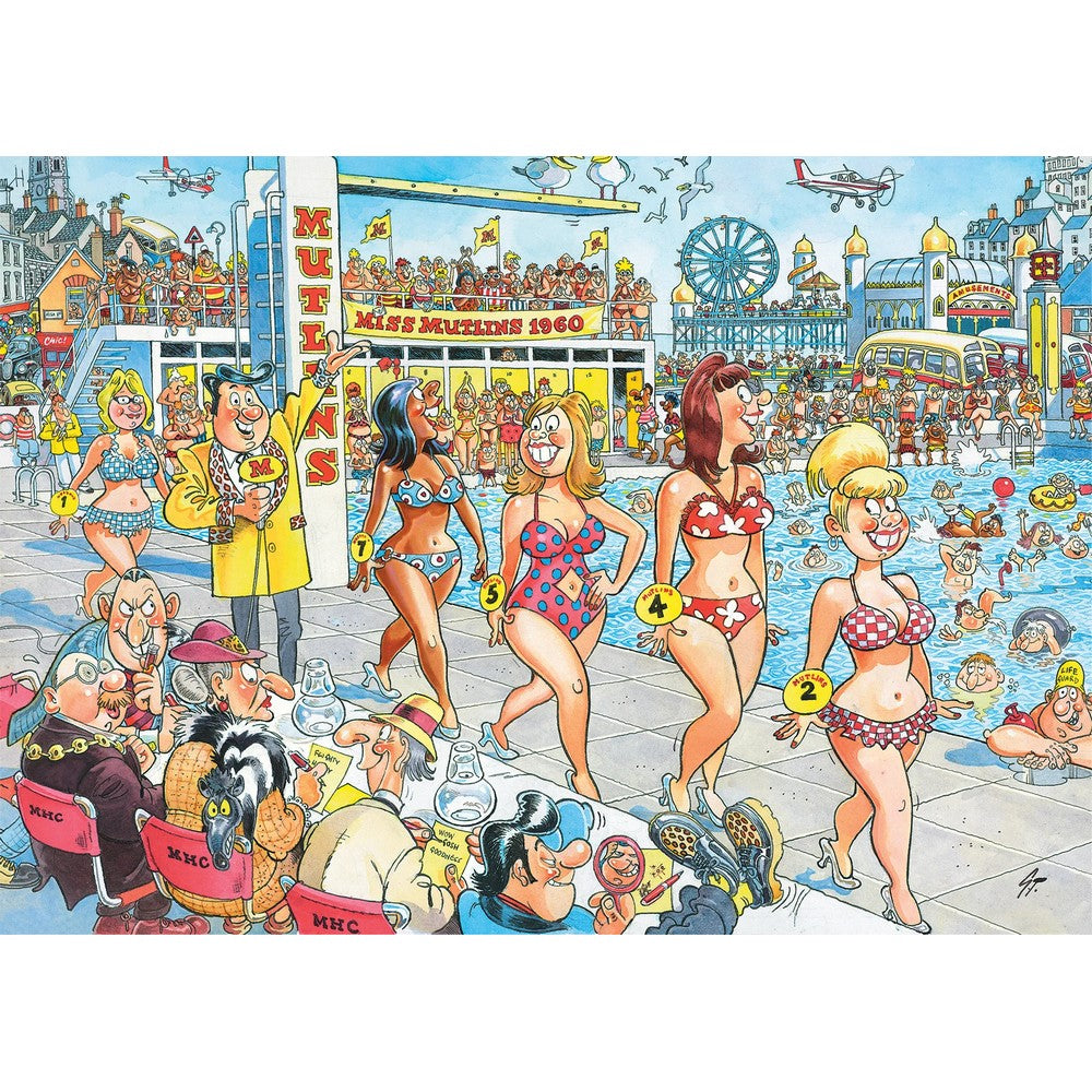 Jumbo - Wasgij? Retro Destiny #9 (Square Box) 1000 Piece - Jigsaw Puzzle