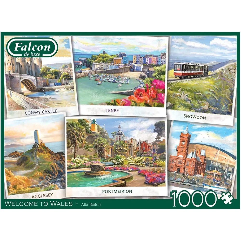 Puzzle - Jumbo - Welcome To Wales 1000Pc