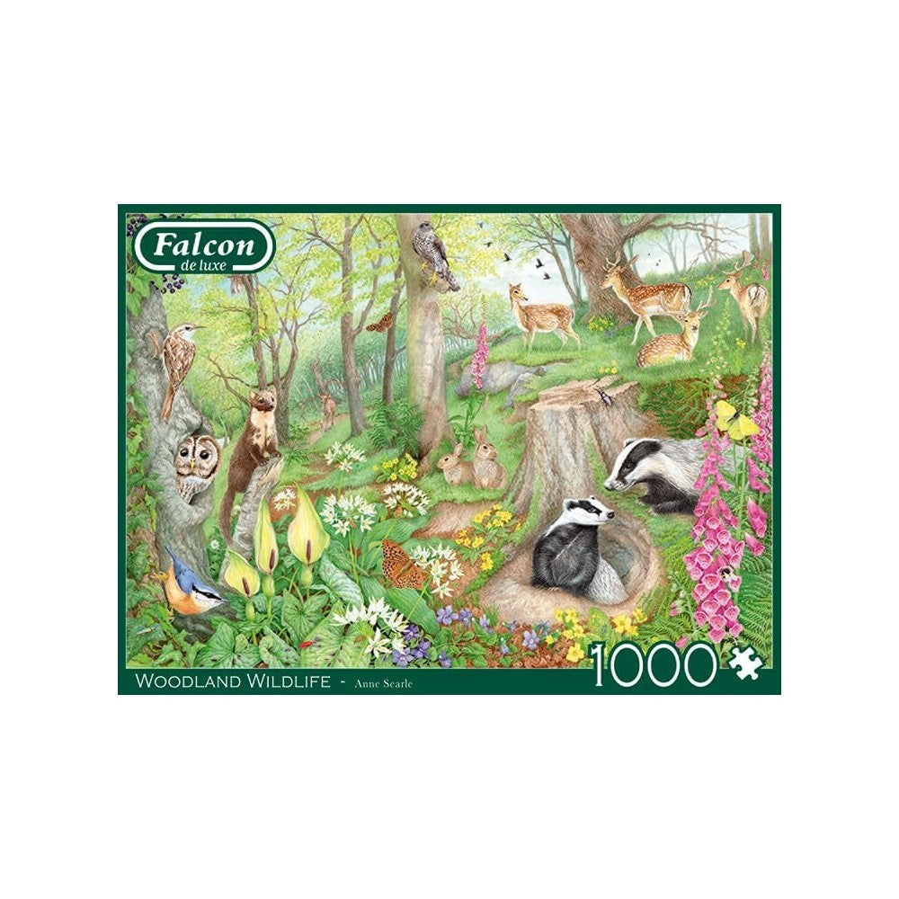 Puzzle - Jumbo - Woodland Wildlife 1000Pc