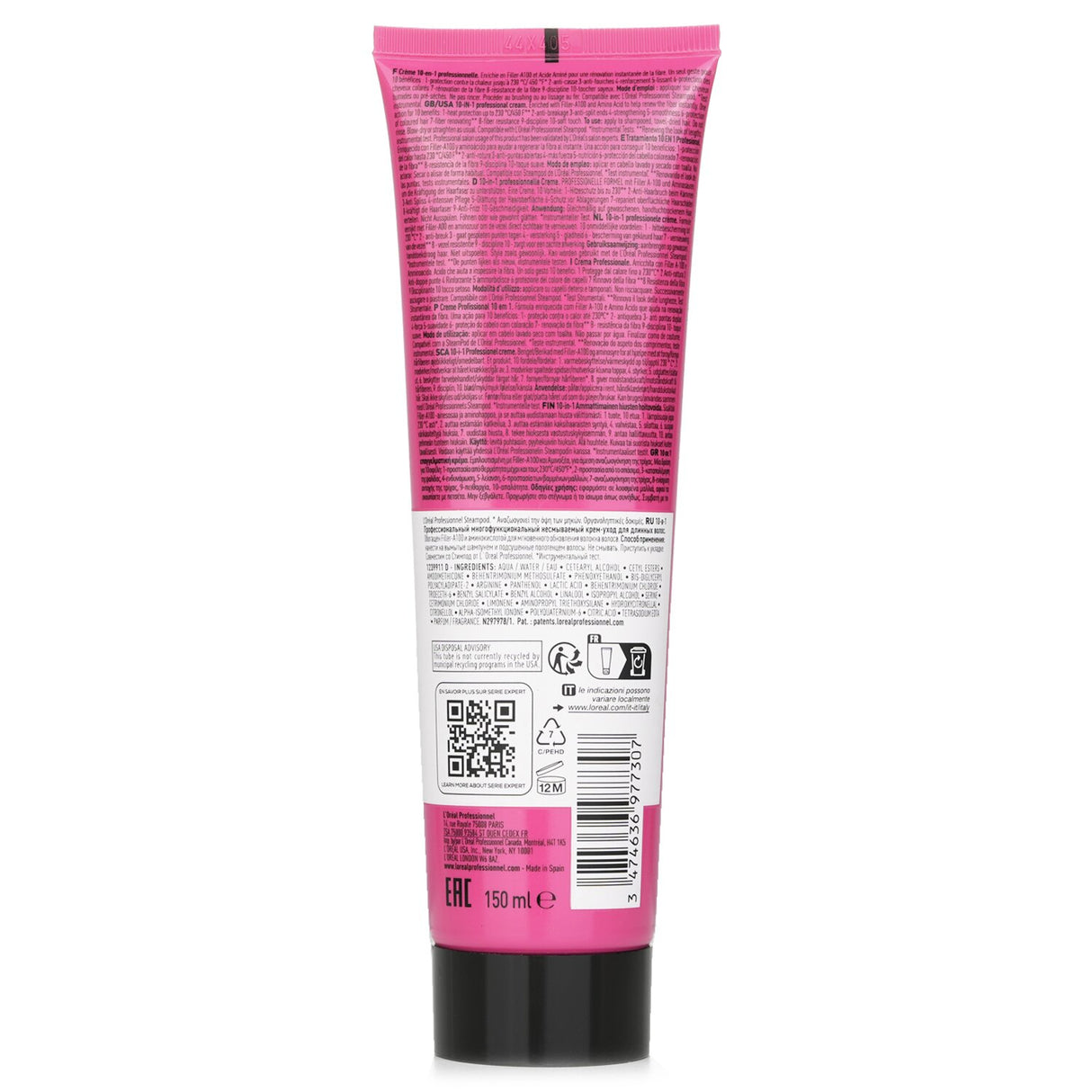 L'Oreal - Professionnel Serie Expert - Pro Longer Filler-A100 + Amino Acid 10-In