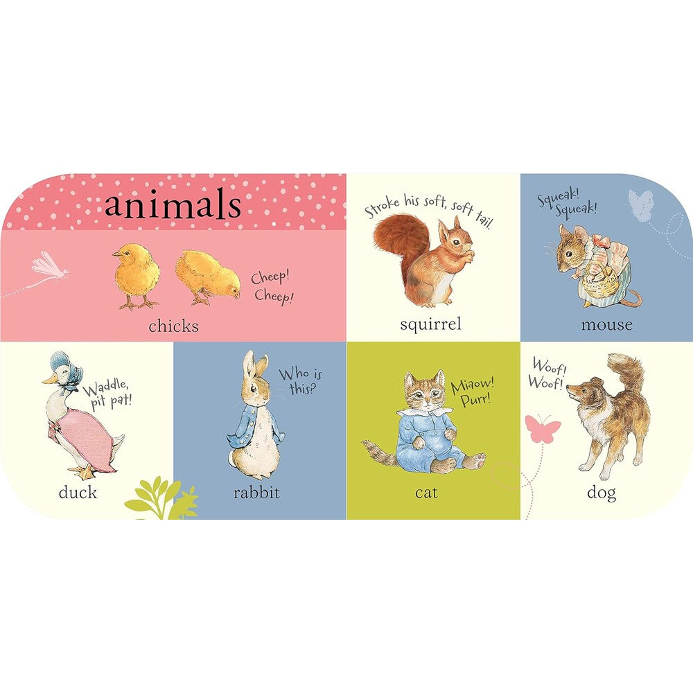 Peter Rabbits Playbook; Touch and Feel Book