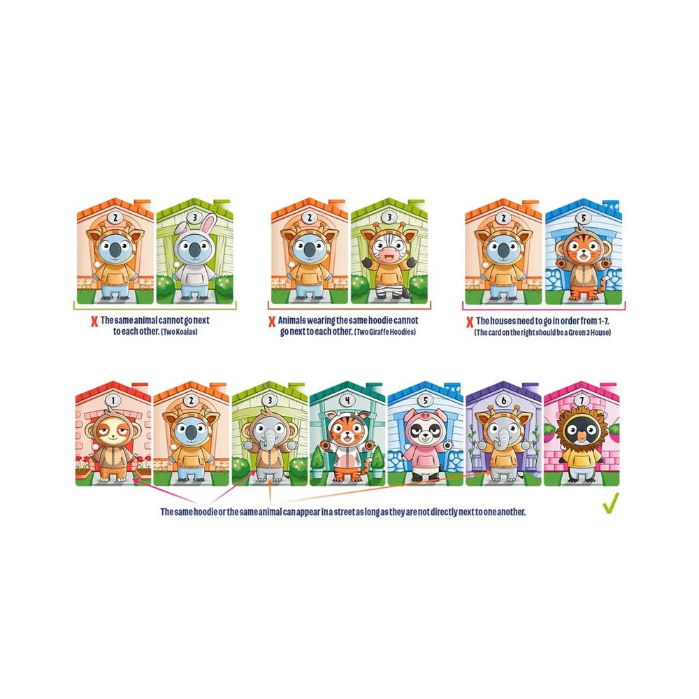 Neighbour Hoodies Card Game