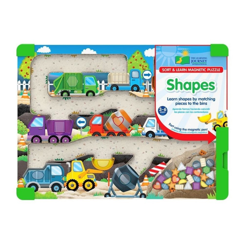 Sort & Learn Magnetic Shapes - Jigsaw Puzzle