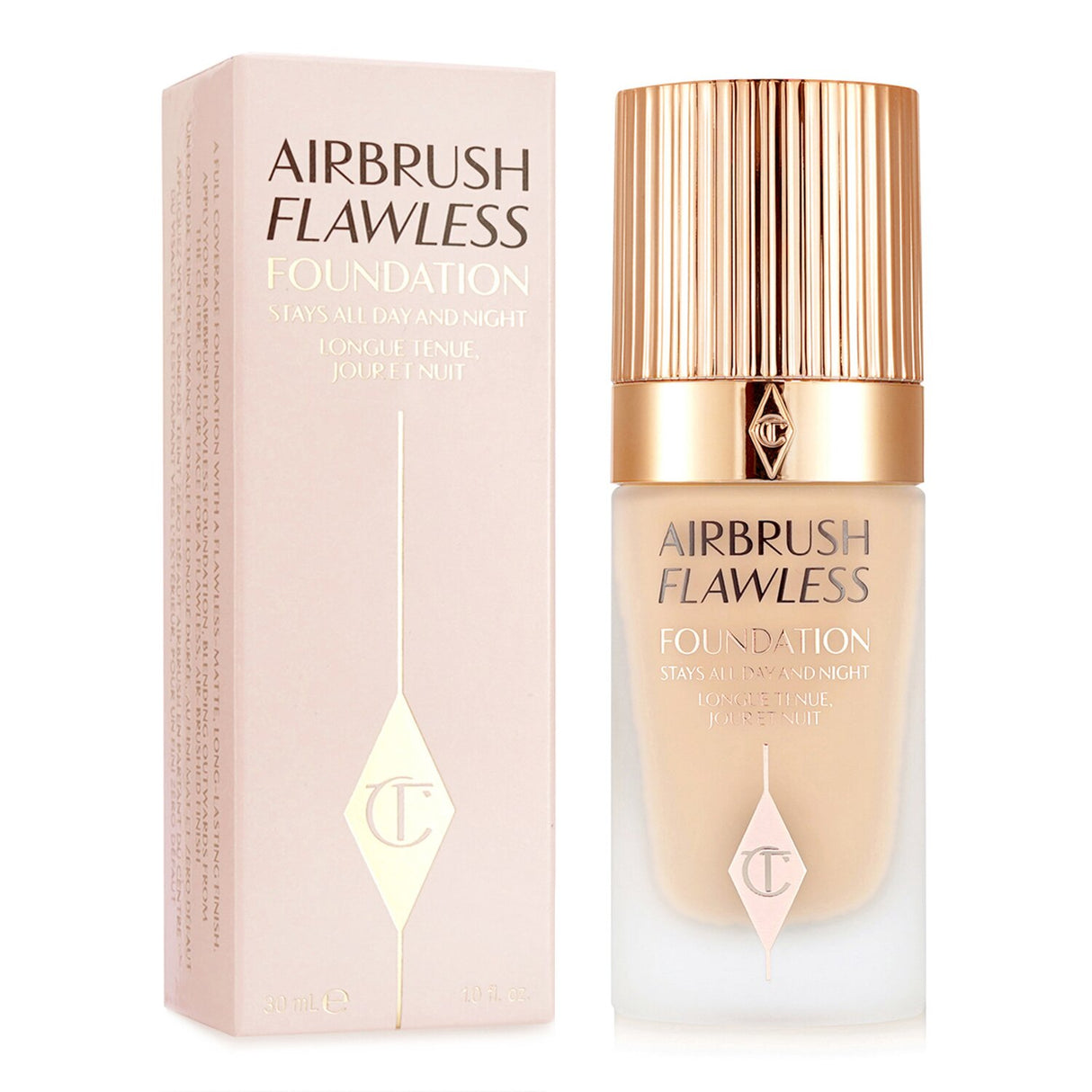 Charlotte Tilbury - Airbrush Flawless Foundation - # 4 Neutral - 30ml/1oz