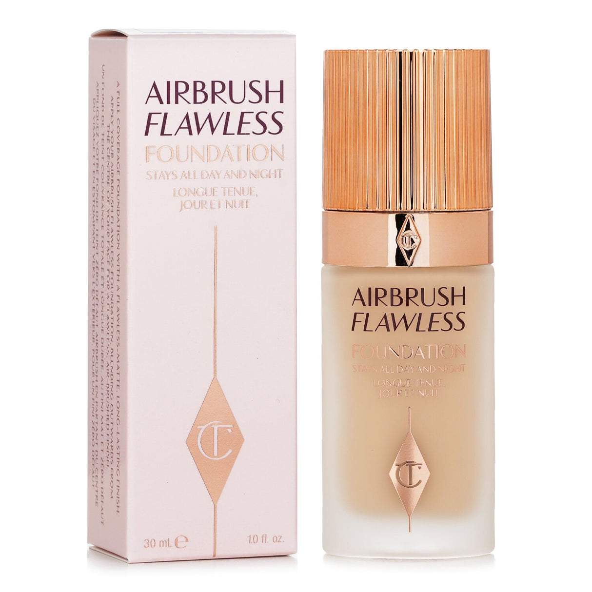 Charlotte Tilbury - Airbrush Flawless Foundation - # 4 Warm - 30ml/1oz