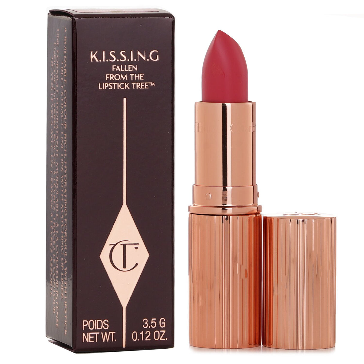 Charlotte Tilbury K.I.S.S.I.N.G Lipstick - # Coral Kiss 3.5g/0.12oz