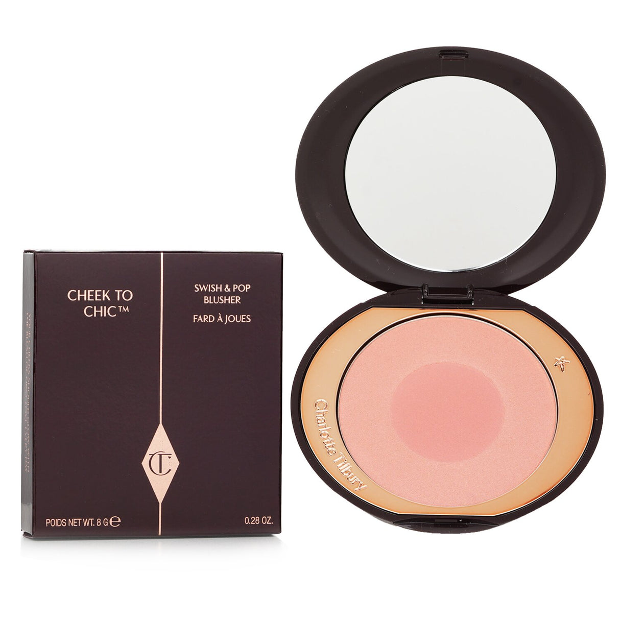 Charlotte Tilbury - Cheek To Chic Swish & Pop Blusher - # Ecstasy - 8g/0.28oz