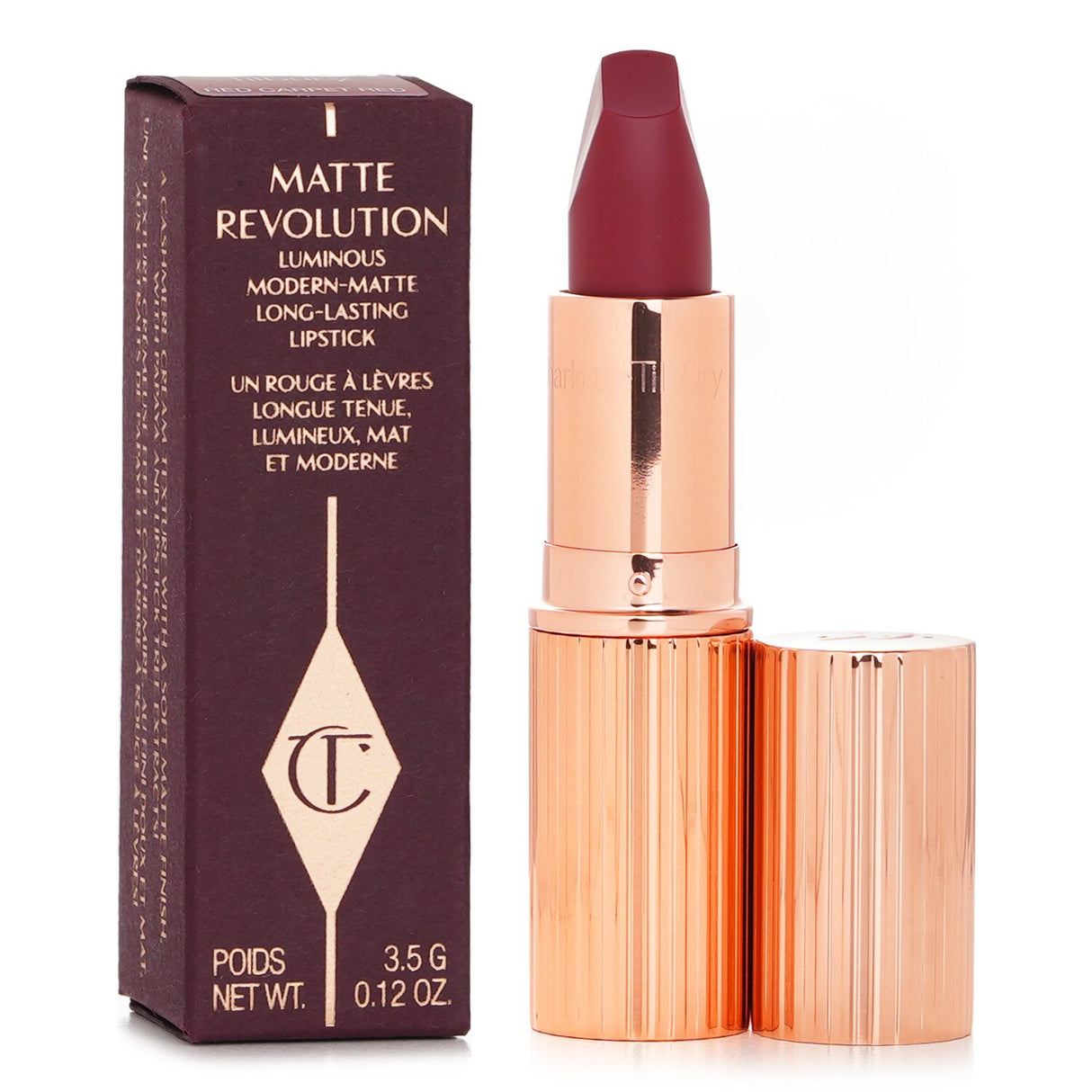 Charlotte Tilbury Matte Revolution - # Red Carpet Red (True Ruby Red) 3.5g/0.12o
