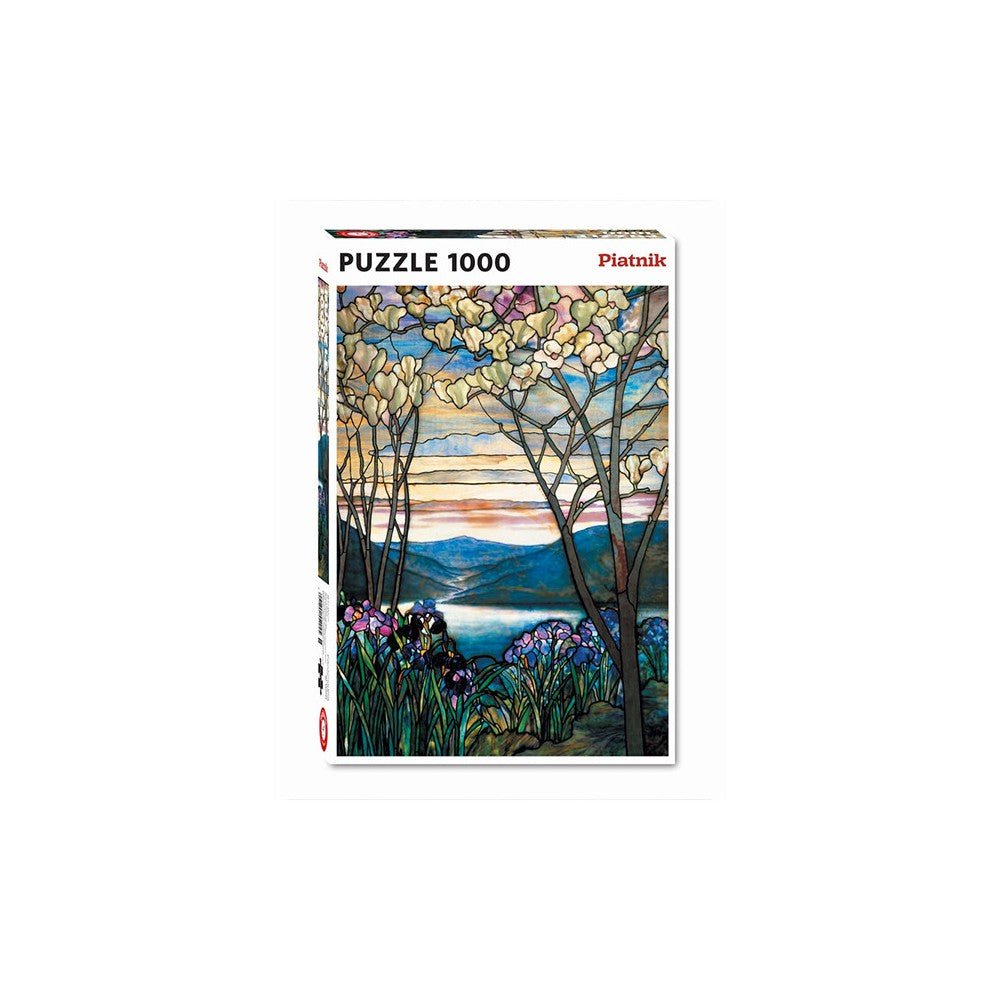 Puzzle - Piatnik - Tiffany Magnolia And Iris 1000