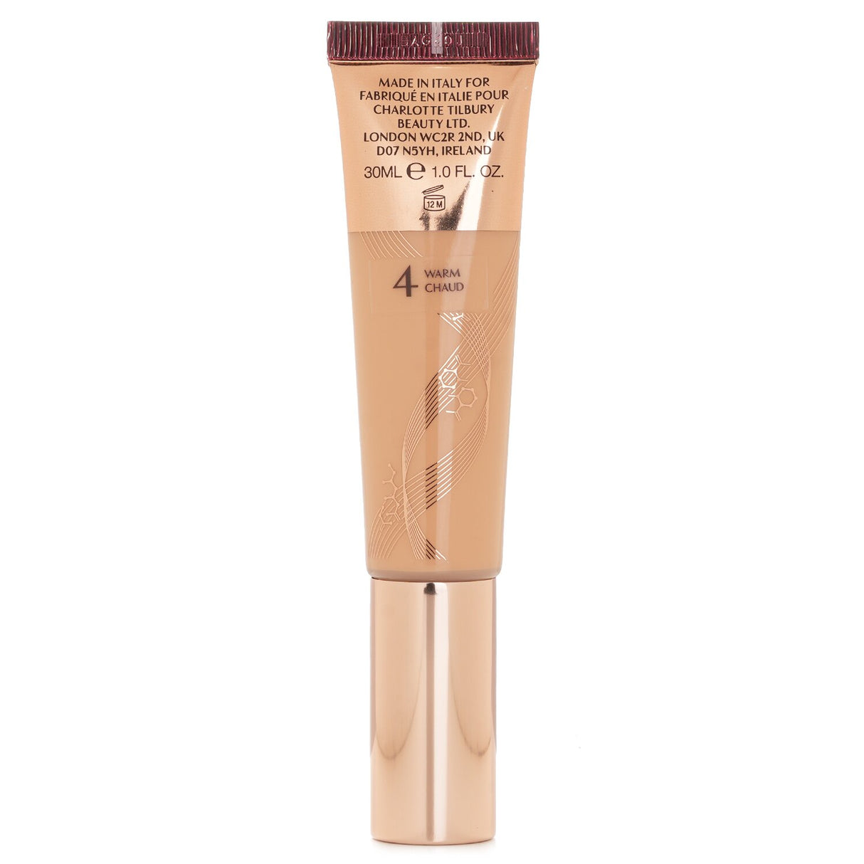 Charlotte Tilbury Charlotte's Beautiful Skin Foundation - # 4 Warm 30ml/1oz