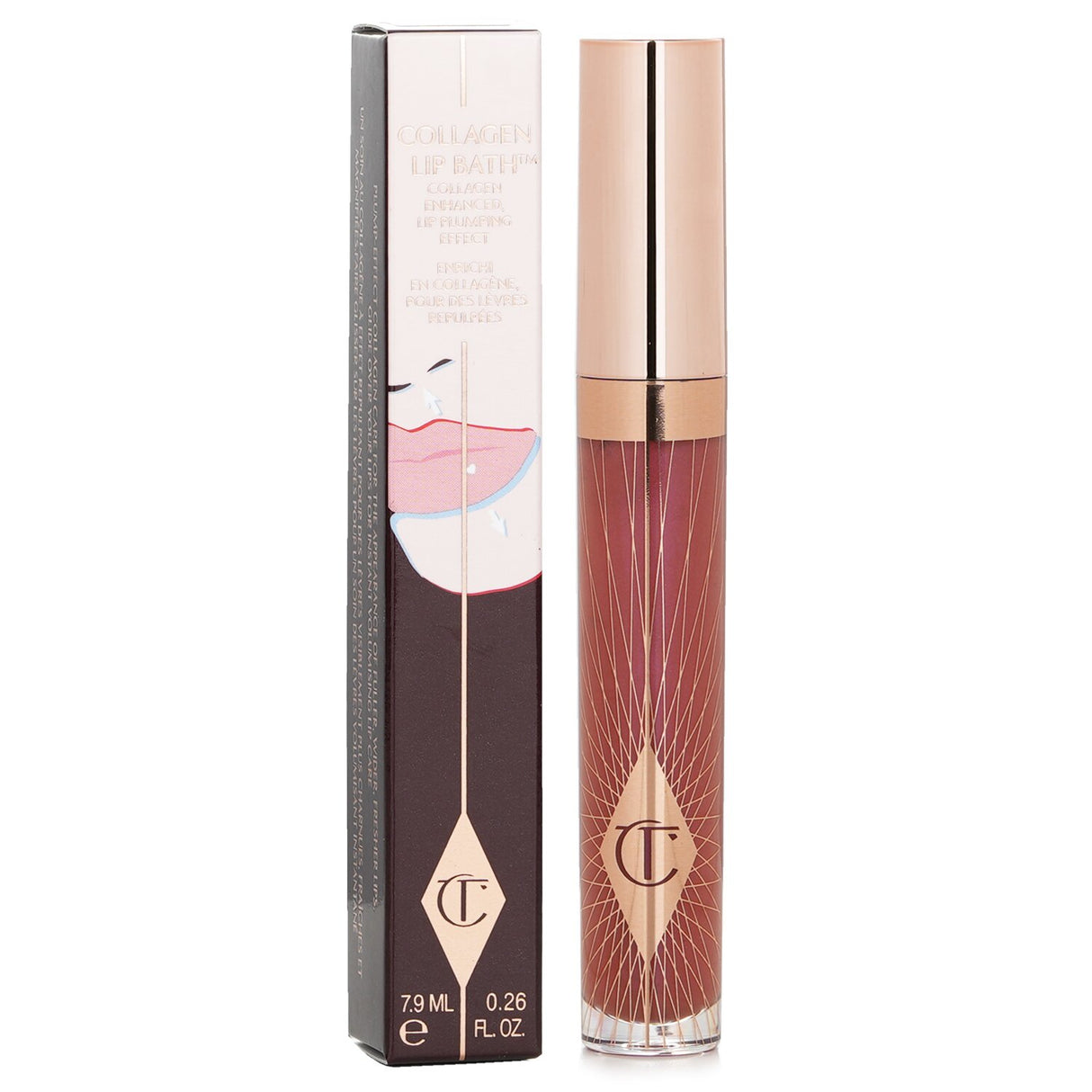 Charlotte Tilbury - Collagen Lip Bath - # Rosy Glow - 7.9ml/0.26oz
