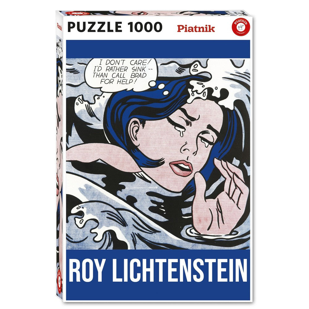 Puzzle - Piatnik - Lichtenstein; Drowning Girl