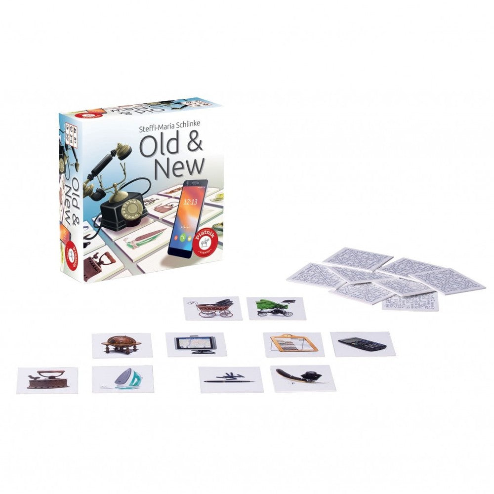 Old & New Memory Card Game