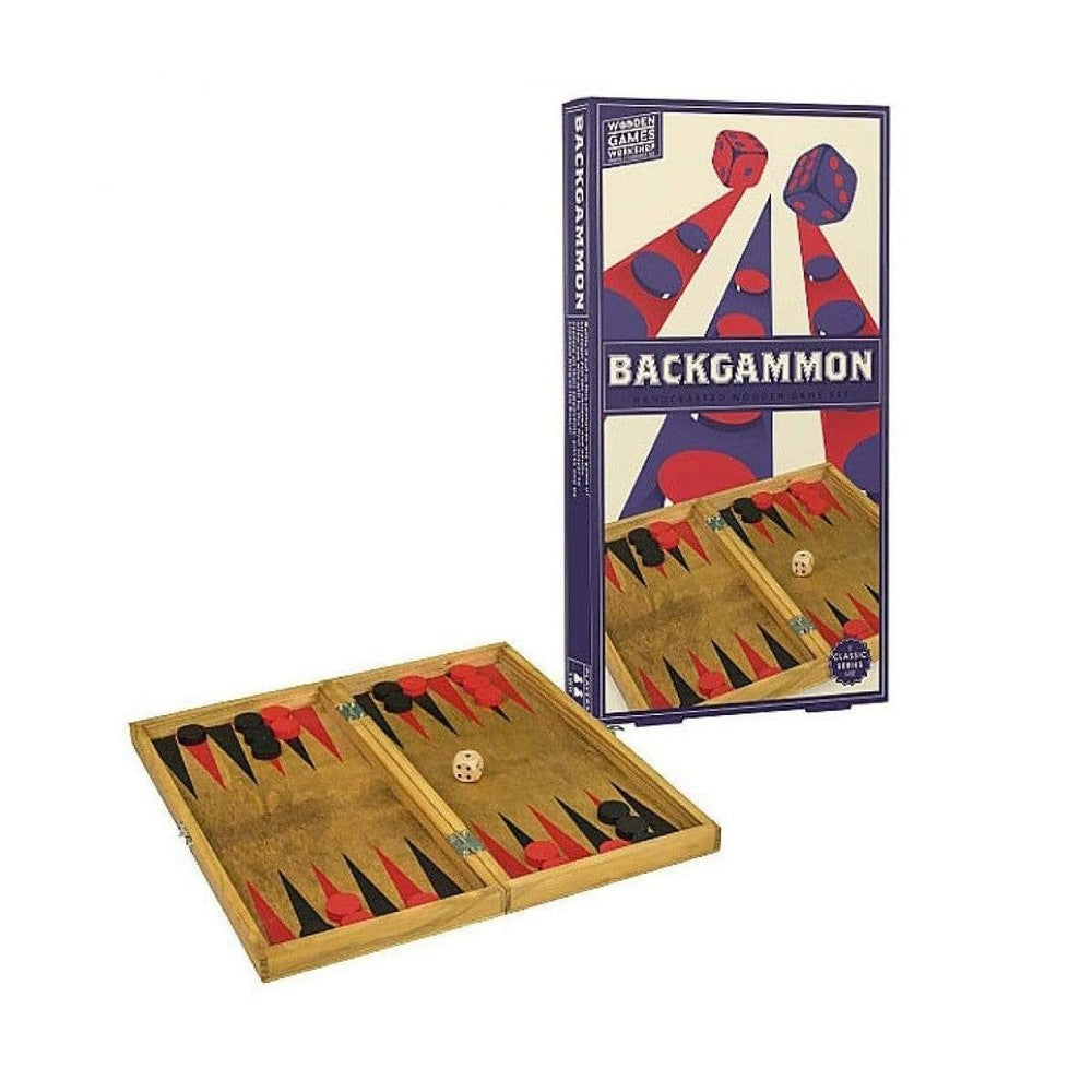 Backgammon (Wood Games W/Shop)