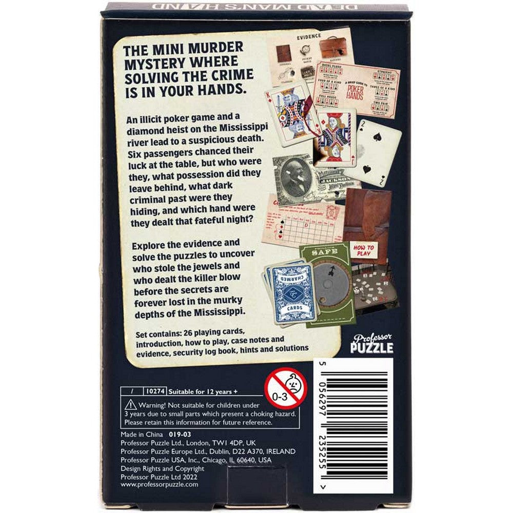 Dead Man's Hand Mini Murder My Card Game