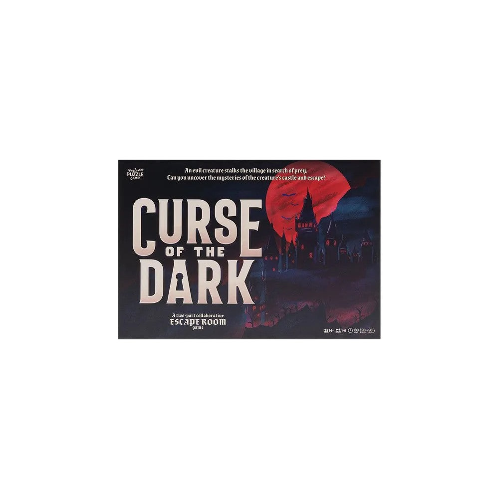 Escape Room Curse of the Dark Board Game