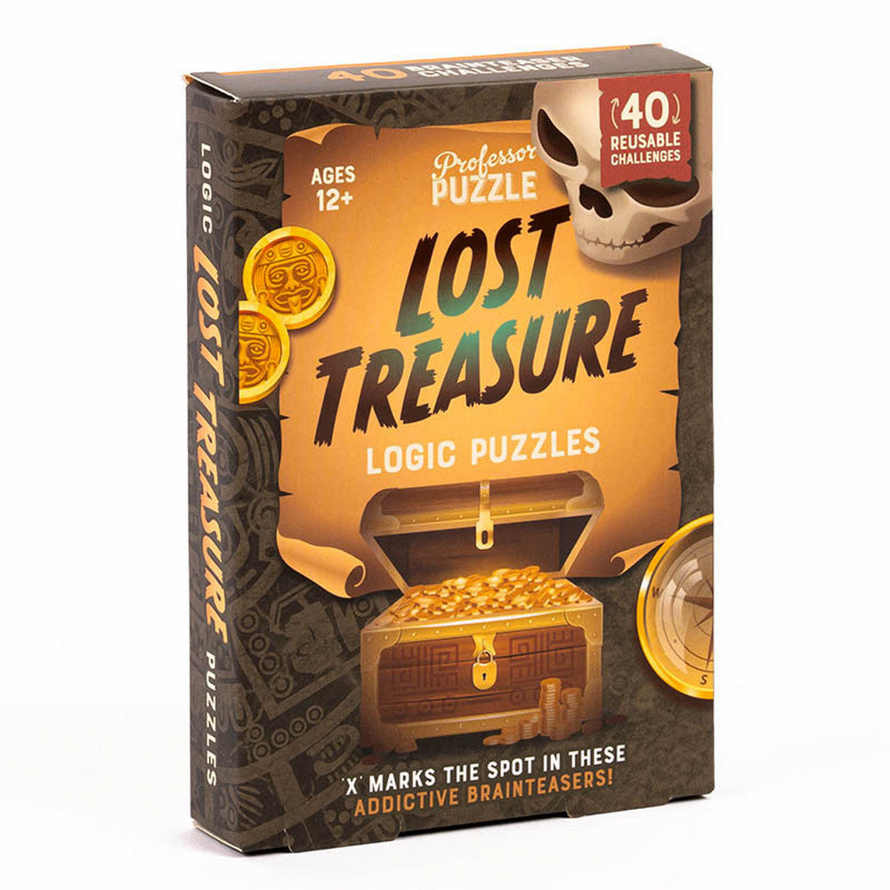 Lost Treasure Logic Puzzles Card Game