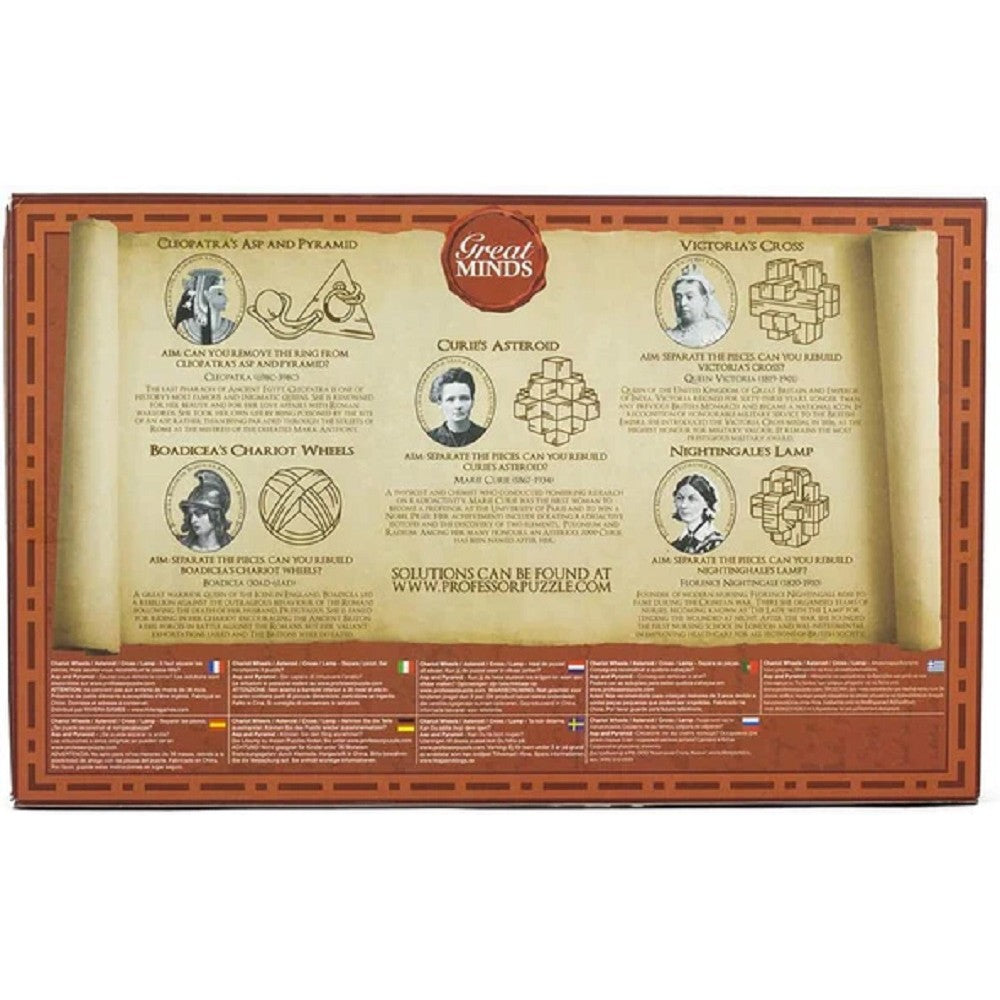 Puzzle - Professor Puzzle - Great Minds Set Of 5 (Women)