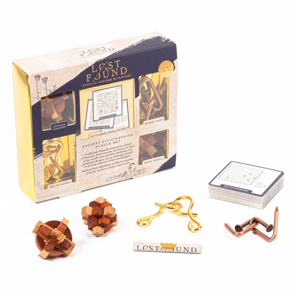 Puzzle - Professor Puzzle - Lost & Found Anc;Civ;Puzzl;Set