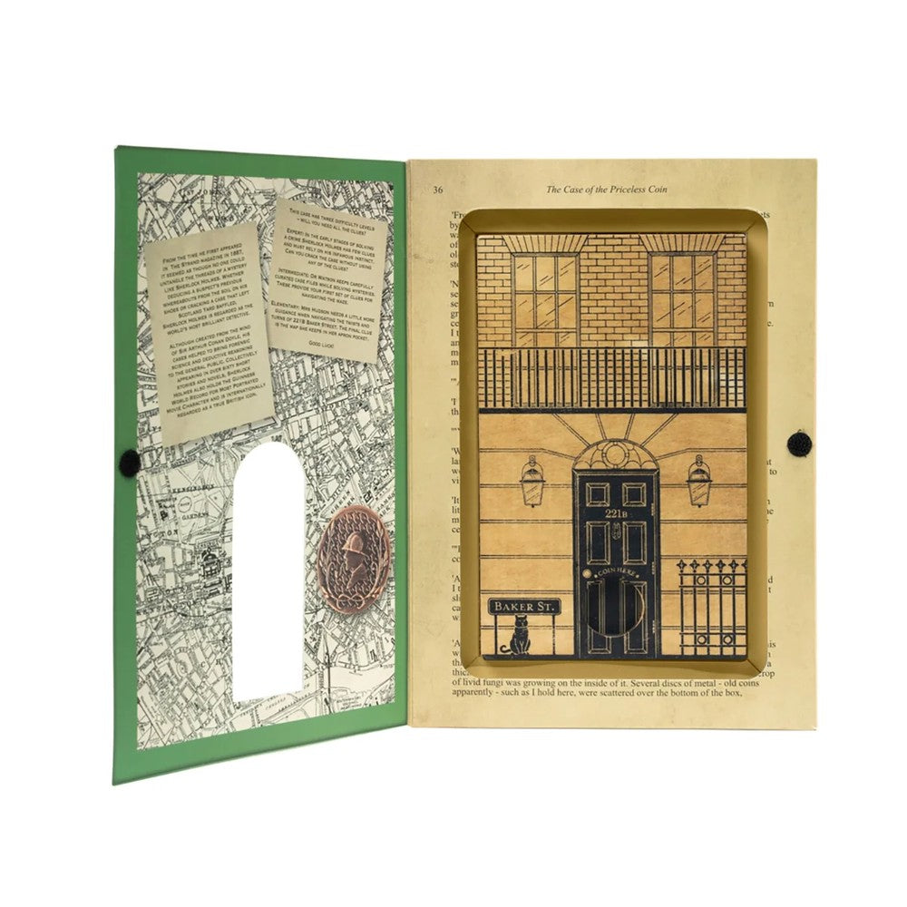 Sherlock Holmes Priceless Coin Professor Puzzle