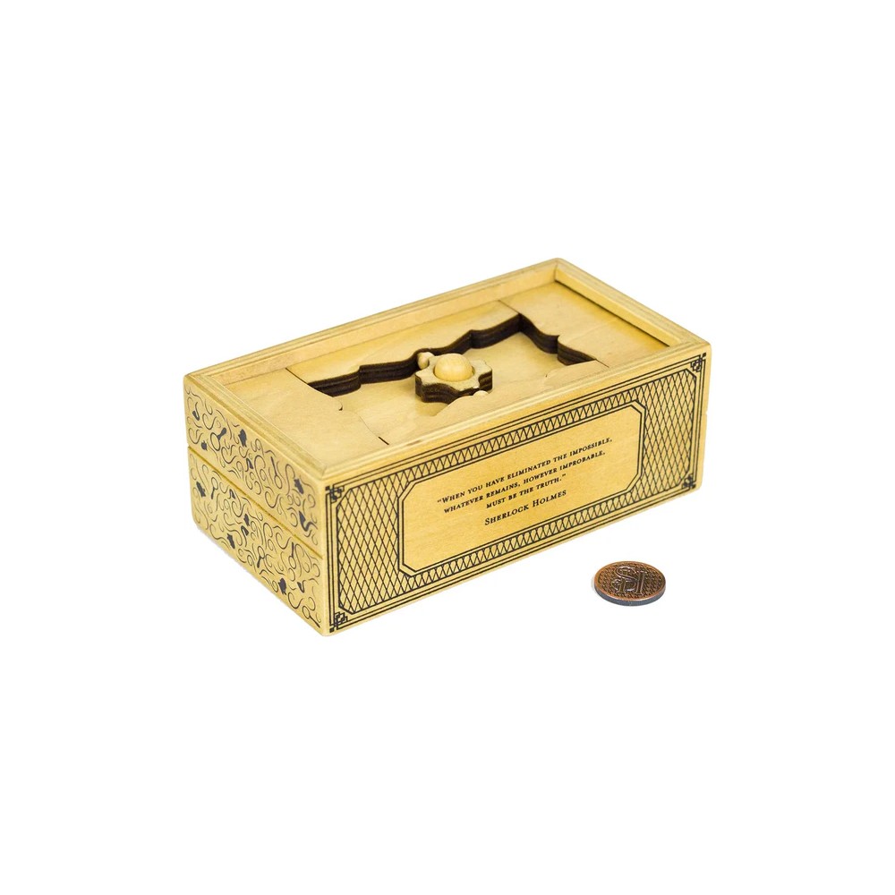 Sherlock Holmes Treasury Safe Professor Puzzle Game