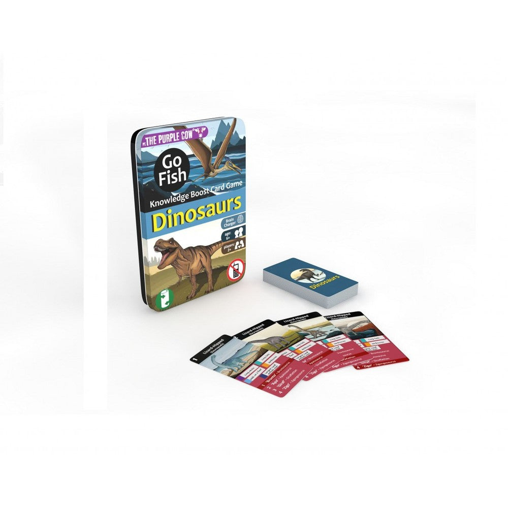 Go Fish Dinosaurs; Magnet;Tin - Board Game