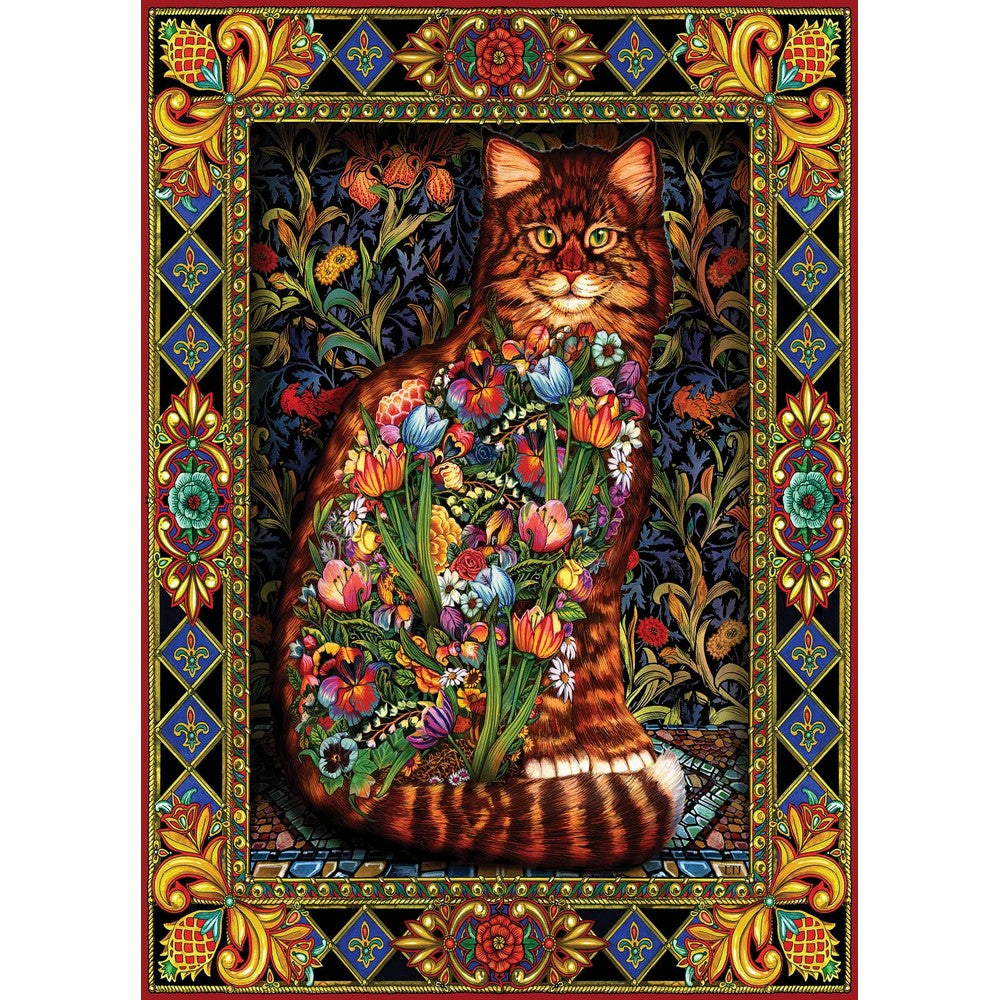 Puzzle - Holdson - Cat Fanciers Tapestry Cat 1000