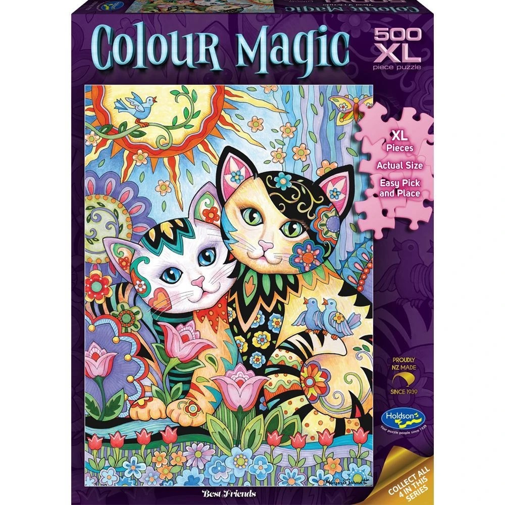 Holdson - Colour Magic Best Frnds 500Pxl - Jigsaw Puzzle