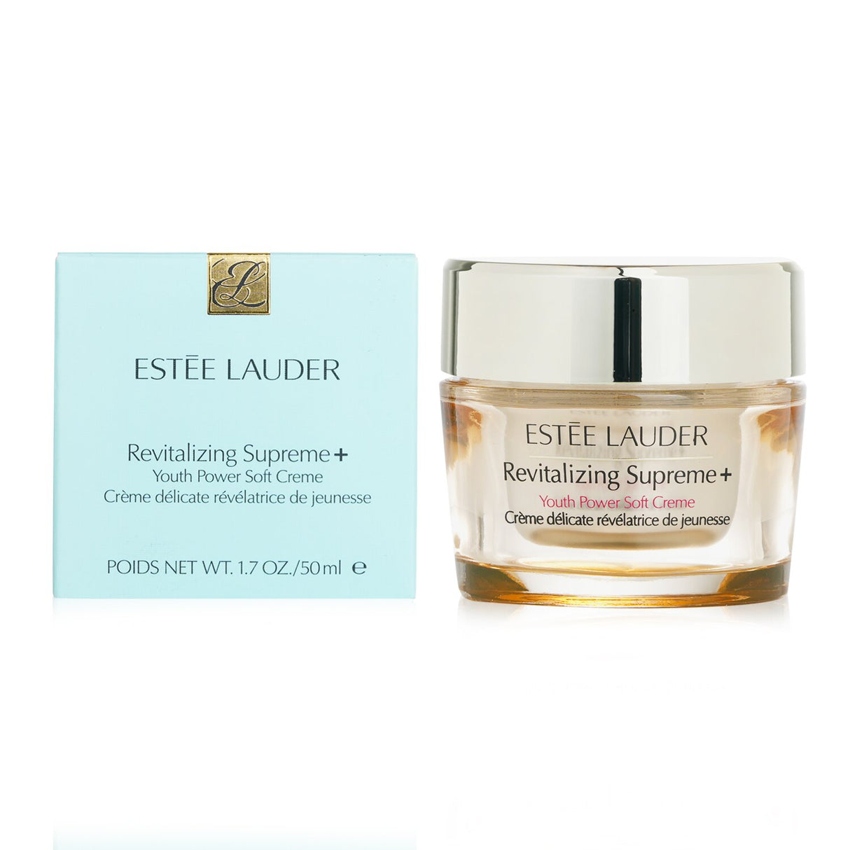 Estee Lauder Revitalizing Supreme + Youth Power Soft Creme, a powerful anti-aging cream for firm, hydrated, and youthful skin.