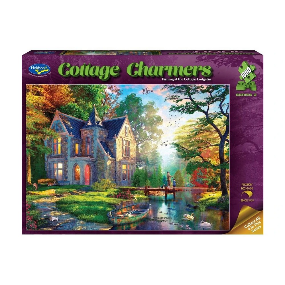Holdson - Cottage Charmers 2 Lodgefin - Jigsaw Puzzle