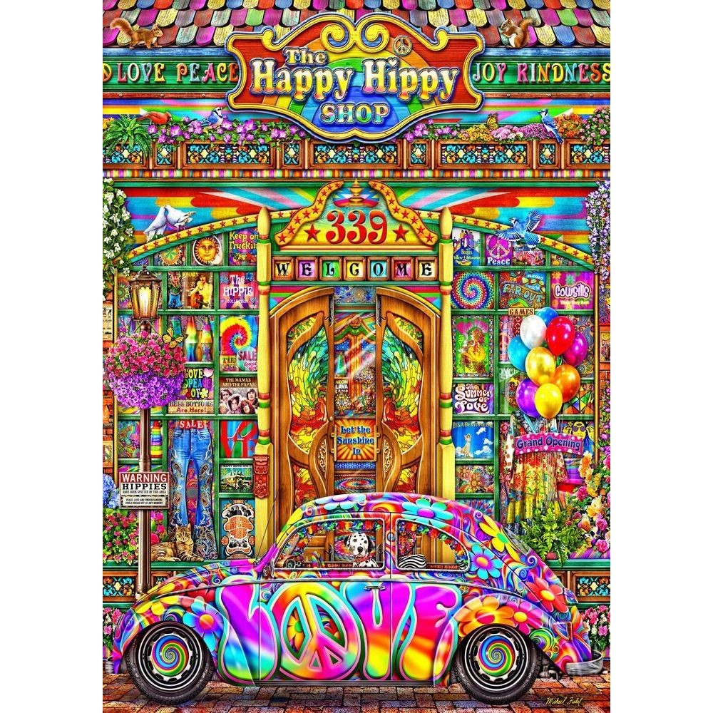 Puzzle - Holdson - Dont Worry Be Happy Hippy Shop