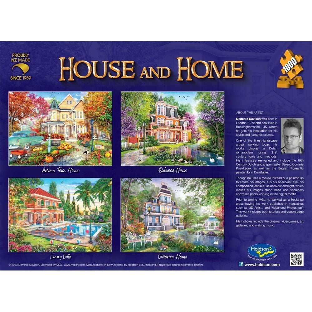 Puzzle - Holdson - House & Home Oakwood 1000Pc