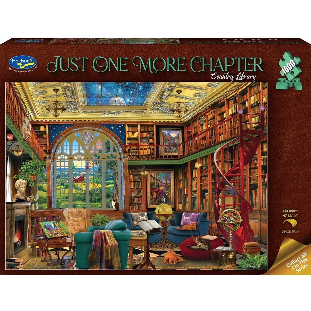 Just 1 More Chapter Country Li Holdson 1000pc Jigsaw Puzzle