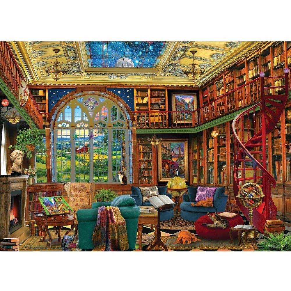 Just 1 More Chapter Country Li Holdson 1000pc Jigsaw Puzzle