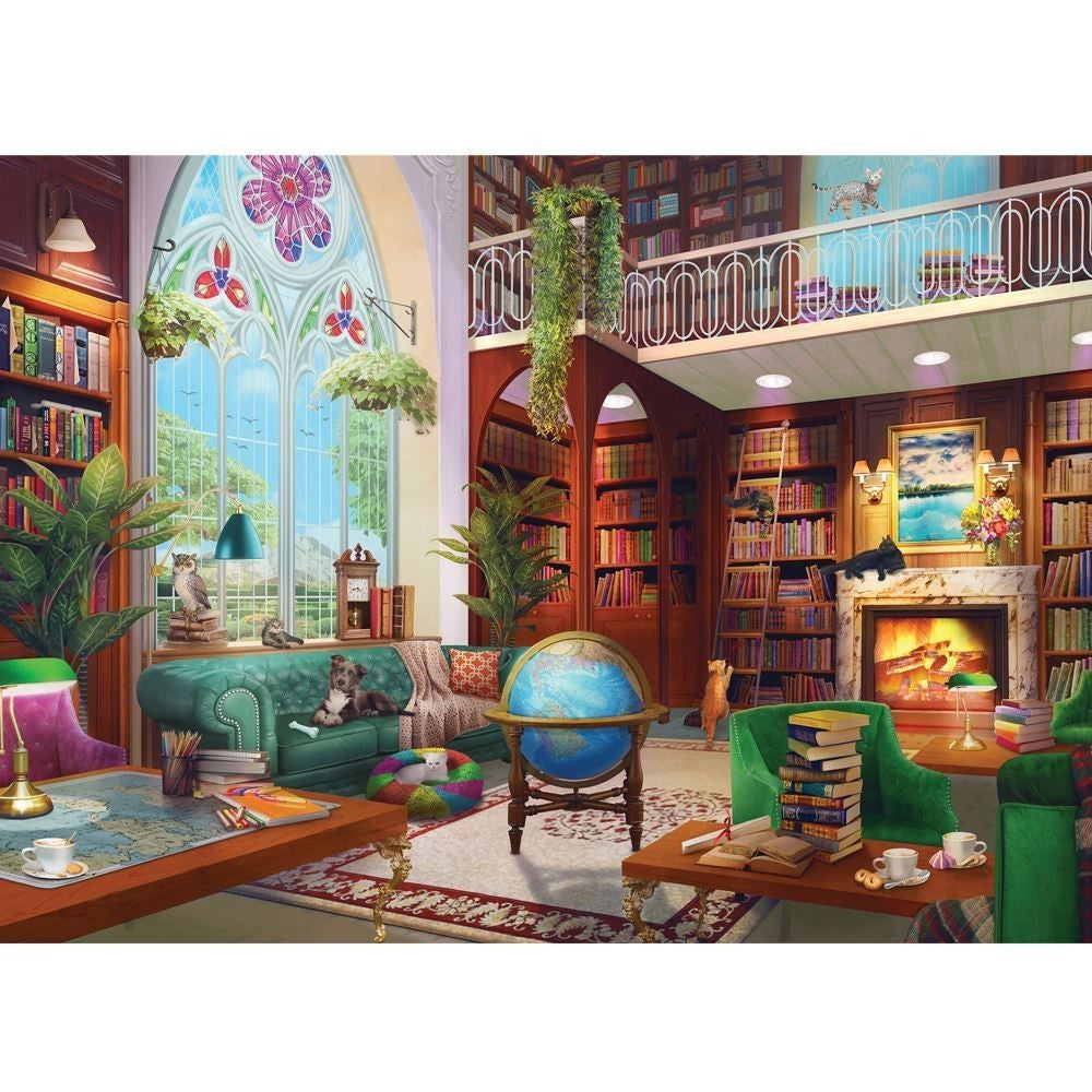 Puzzle - Holdson - Just 1 More Chapter Fireplace
