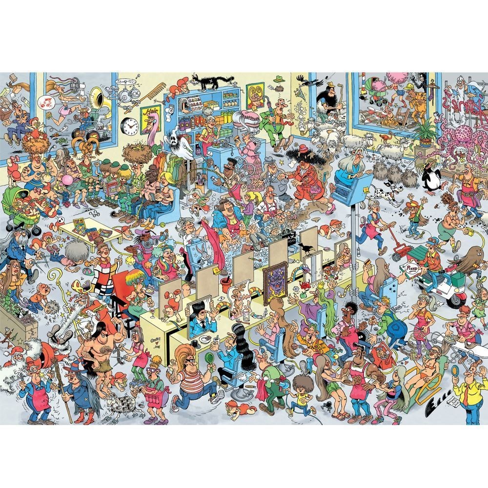 Jvh at the Hairdressers Holdson 1000pc Jigsaw Puzzle