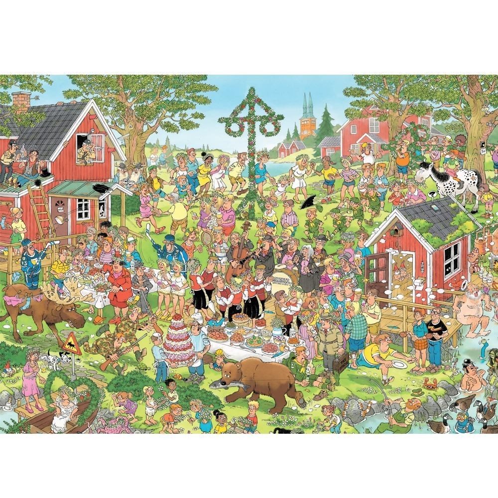 Jvh Midsummer Festival Holdson 1000pc Jigsaw Puzzle