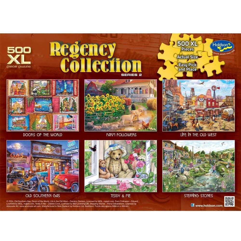 Regency 2 Teddy & Me 500Pcxl Holdson Jigsaw Puzzle