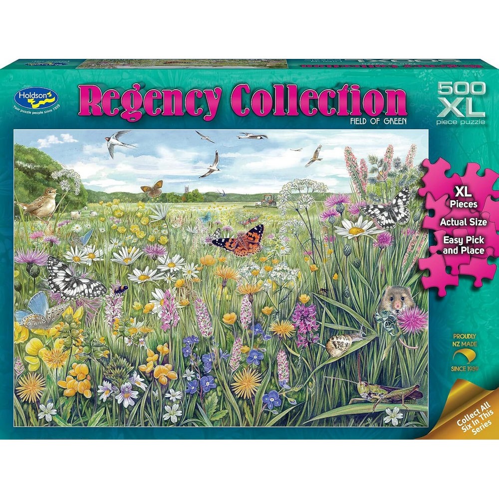 Regency Field of Green 500Pcxl Holdson Jigsaw Puzzle