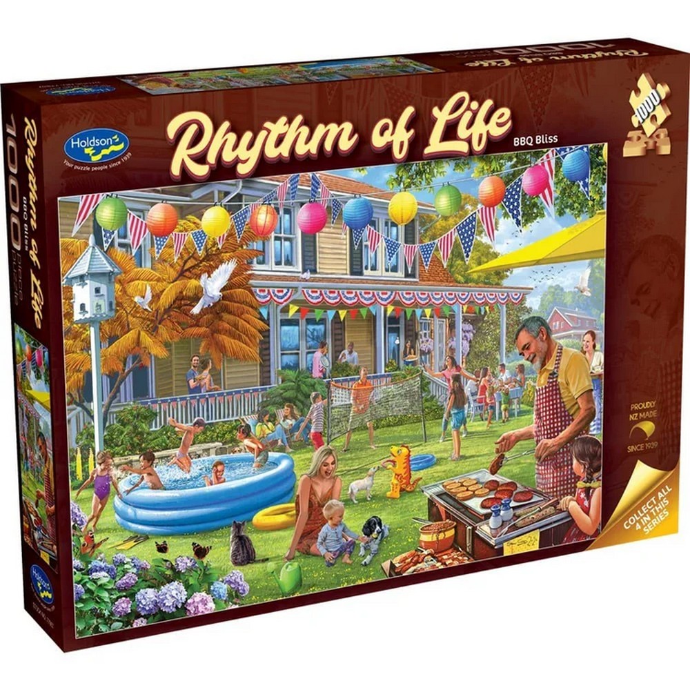 Rhythm of Life Bbq Bliss 1000P Holdson Puzzle